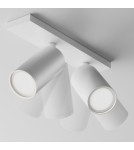 Lampy sufitowe regulowane - spoty - Maytoni FOCUS S Lampa Sufitowa 2xGU10 10W Biały C051CL-U-2W - product 6