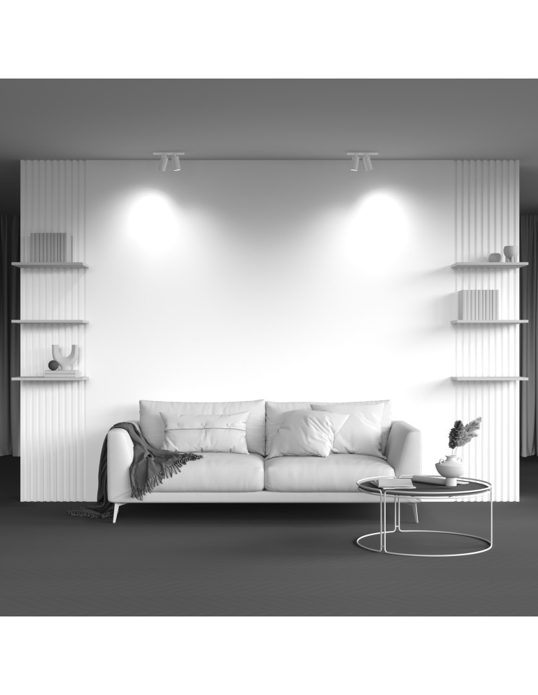 Maytoni FOCUS S Lampa Sufitowa 2xGU10 10W Biały C051CL-U-2W