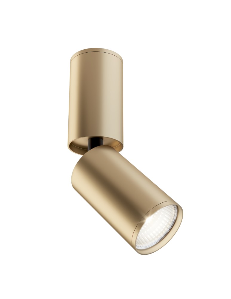 Maytoni FOCUS S Lampa Sufitowa 1xGU10 10W Złoty C051CL-01G