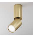 Lampy sufitowe regulowane - spoty - Maytoni FOCUS S Lampa Sufitowa 1xGU10 10W Złoty C051CL-01G - product 6