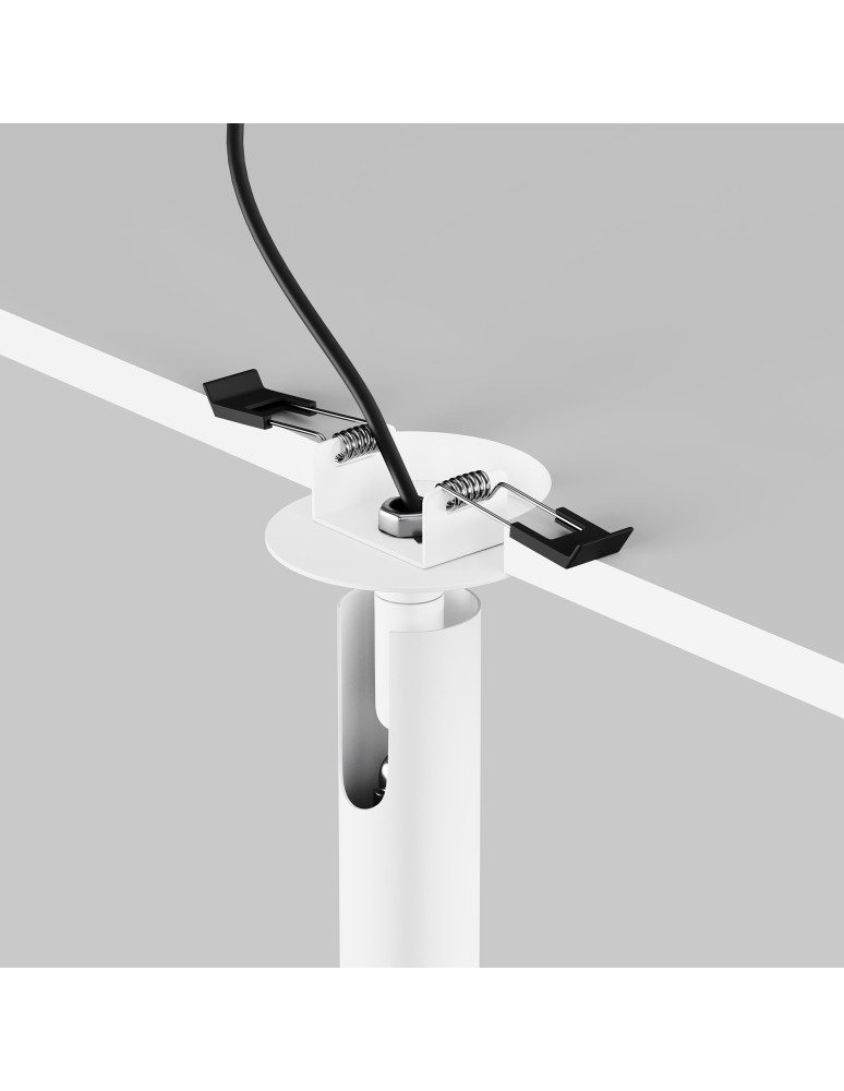 Maytoni Focus T Reflektor Podtynkowy LED 6W 290lm 3000K Biały C141RS-L125-6W3K-W Maytoni Focus T Reflektor Podtynkowy LED 6W 290lm 3000K Biały C141RS-L125-6W3K-W