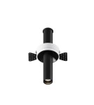 Maytoni Focus T Reflektor Podtynkowy LED 7W 460lm 3000K Black C140TRS-L200-7W3K-B Maytoni Focus T Reflektor Podtynkowy LED 7W 460lm 3000K Black C140TRS-L200-7W3K-B