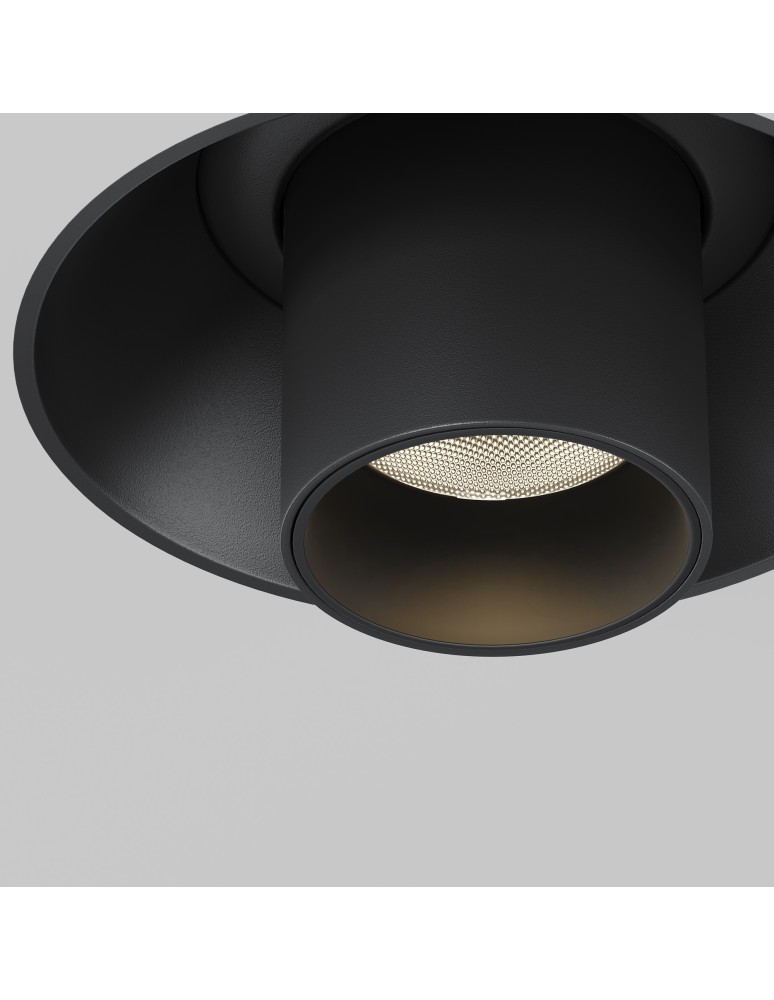 Maytoni Focus T Reflektor Podtynkowy LED 7W 460lm 3000K Black C140TRS-L200-7W3K-B Maytoni Focus T Reflektor Podtynkowy LED 7W 460lm 3000K Black C140TRS-L200-7W3K-B