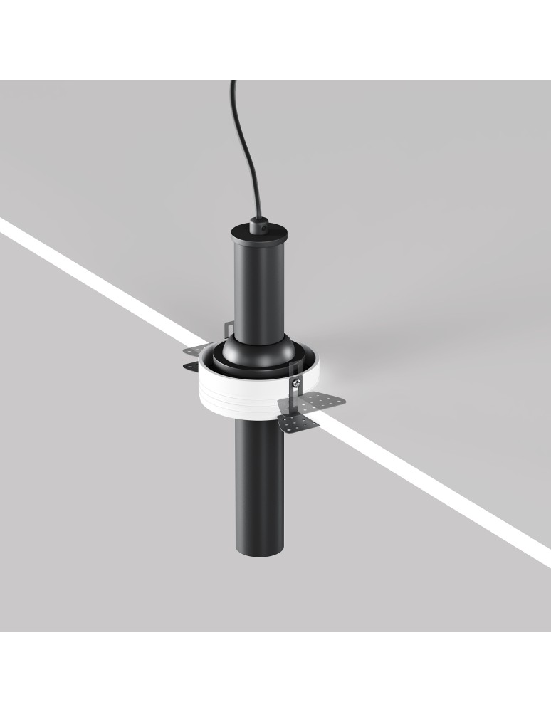 Maytoni Focus T Reflektor Podtynkowy LED 7W 460lm 3000K Black C140TRS-L200-7W3K-B Maytoni Focus T Reflektor Podtynkowy LED 7W 460lm 3000K Black C140TRS-L200-7W3K-B