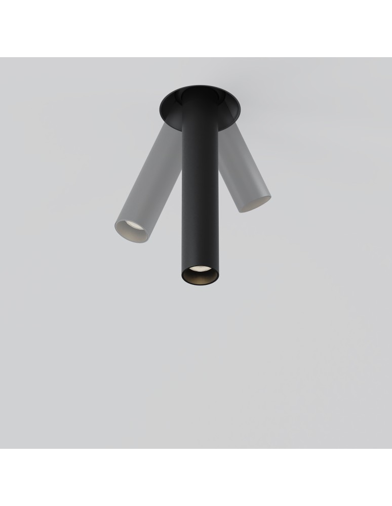 Maytoni Focus T Reflektor Podtynkowy LED 7W 460lm 3000K Black C140TRS-L200-7W3K-B Maytoni Focus T Reflektor Podtynkowy LED 7W 460lm 3000K Black C140TRS-L200-7W3K-B