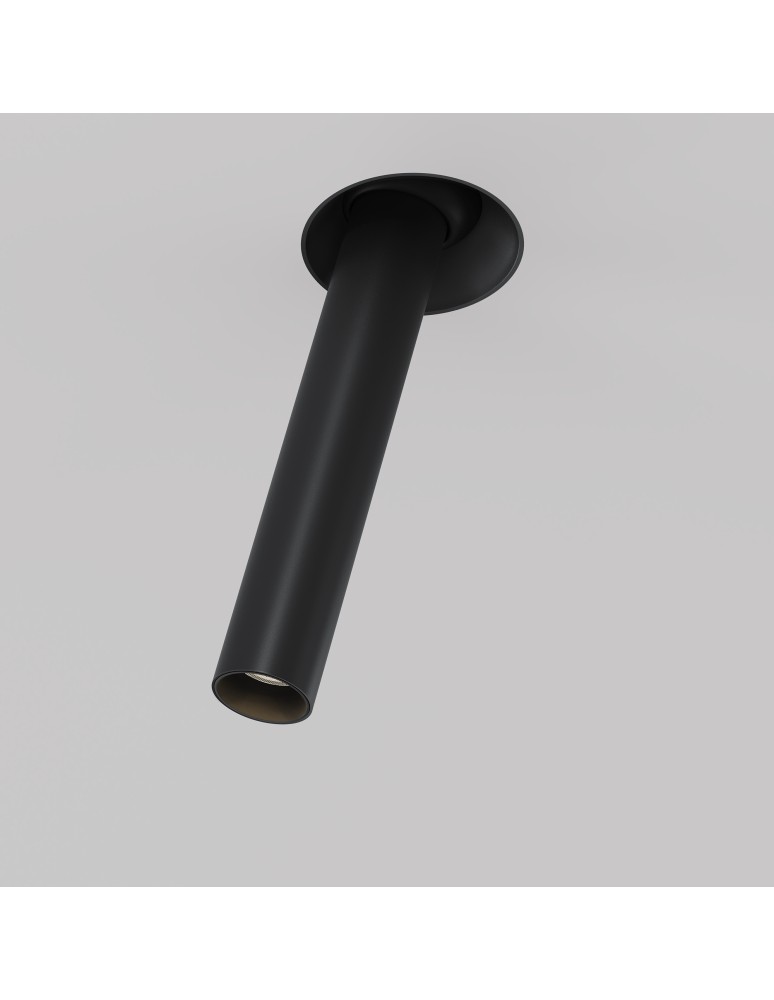 Maytoni Focus T Reflektor Podtynkowy LED 7W 460lm 3000K Black C140TRS-L300-7W3K-B