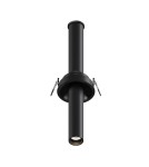 Reflektory wpuszczane w sufit - Maytoni Focus T Reflektor Podtynkowy LED 7W 460lm 3000K Black C140RS-L300-7W3K-B - product 1