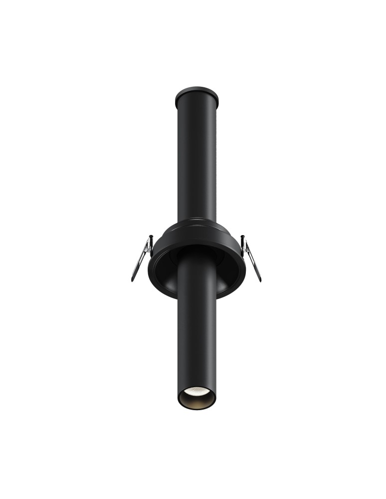 Maytoni Focus T Reflektor Podtynkowy LED 7W 460lm 3000K Black C140RS-L300-7W3K-B