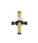 Reflektory wpuszczane w sufit - Maytoni Focus T Reflektor Podtynkowy LED 7W 460lm 3000K Black and brass C140TRS-L200-7W3K-BBS - product 1