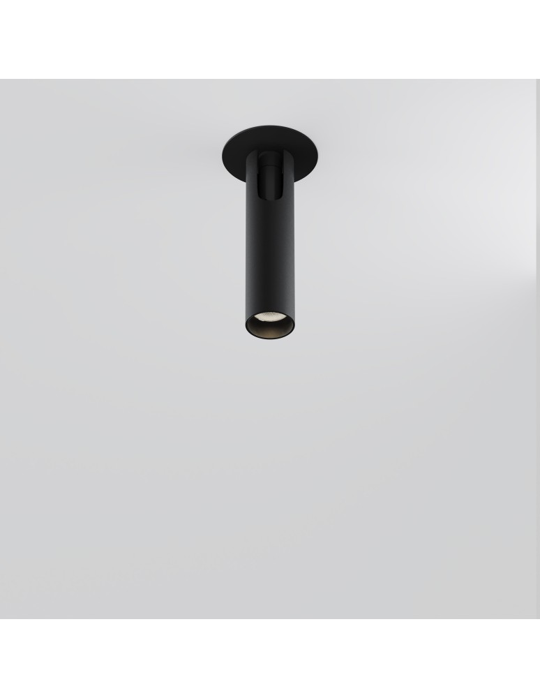 Maytoni Focus T Reflektor Podtynkowy LED 6W 270lm 3000K Black C141RS-L125-6W3K-B Maytoni Focus T Reflektor Podtynkowy LED 6W 270lm 3000K Black C141RS-L125-6W3K-B