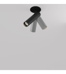 Maytoni Focus T Reflektor Podtynkowy LED 6W 270lm 3000K Black C141RS-L125-6W3K-B Maytoni Focus T Reflektor Podtynkowy LED 6W 270lm 3000K Black C141RS-L125-6W3K-B