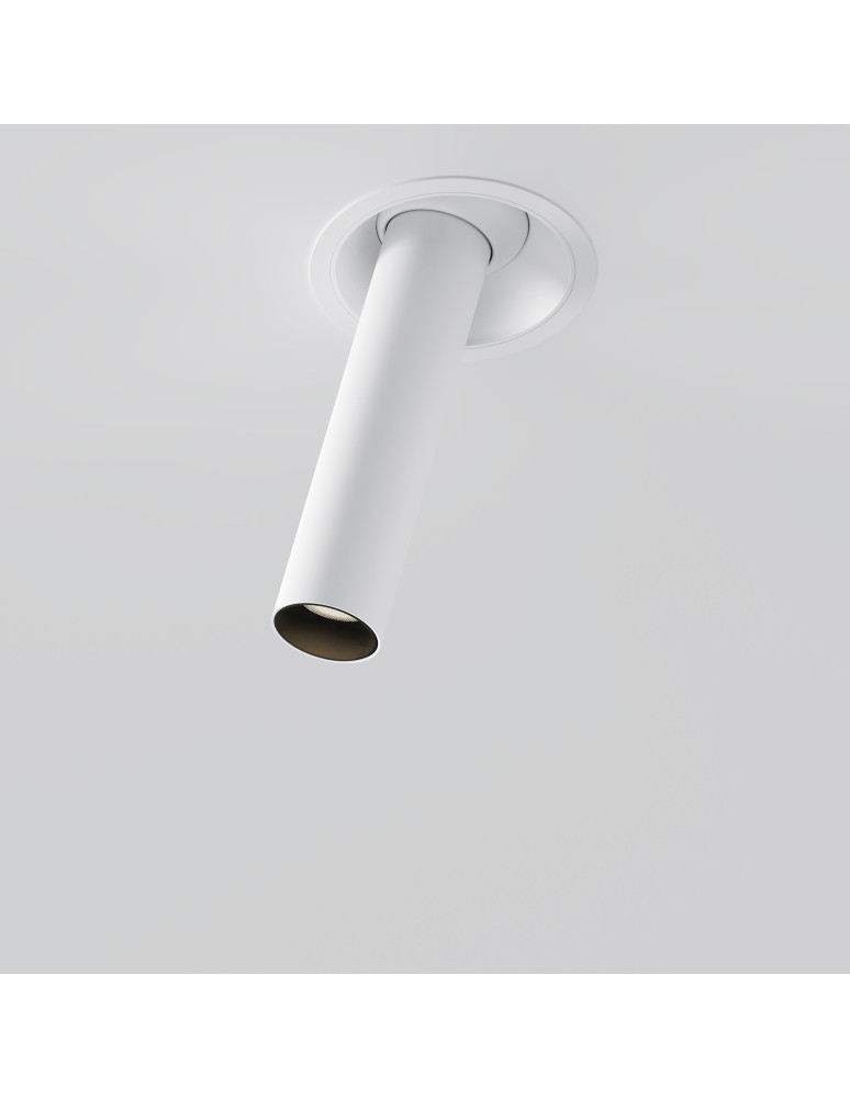 Maytoni Focus T Reflektor Podtynkowy LED 7W 460lm 3000K Biały C140RS-L200-7W3K-W