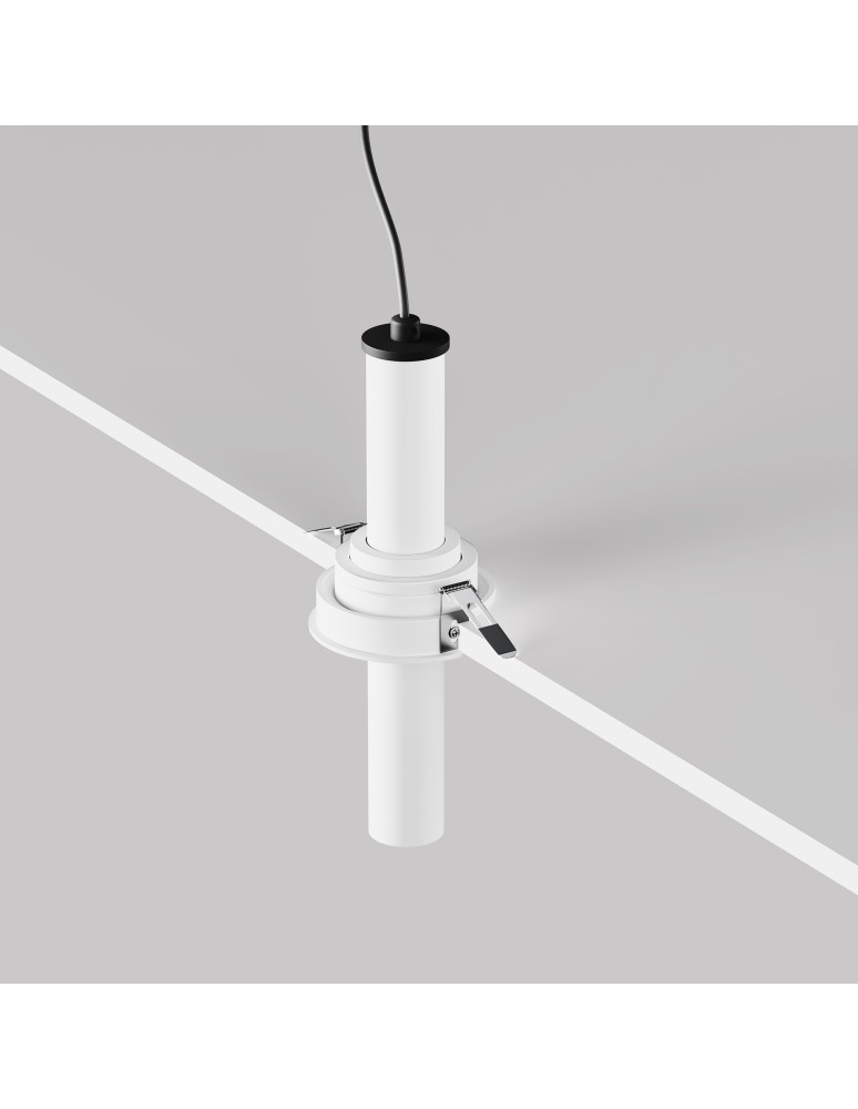 Maytoni Focus T Reflektor Podtynkowy LED 7W 460lm 3000K Biały C140RS-L200-7W3K-W