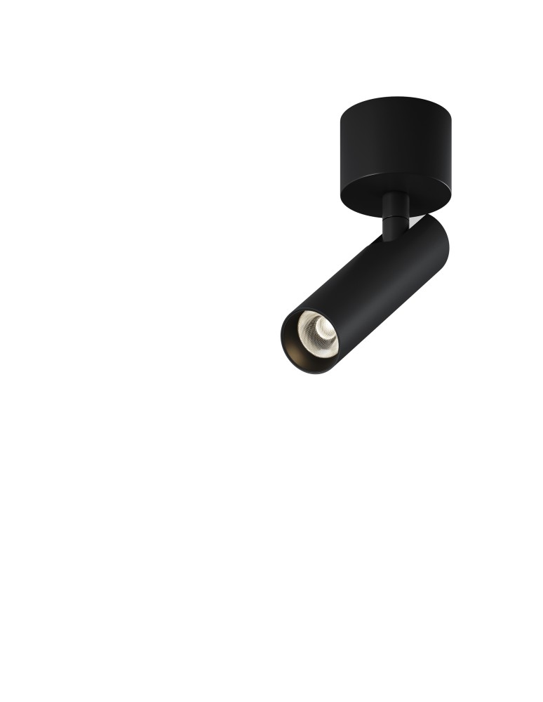 Maytoni Focus T Lampa Sufitowa LED 6W 280lm 3000K Black C141CL-L125-6W3K-B Maytoni Focus T Lampa Sufitowa LED 6W 280lm 3000K Black C141CL-L125-6W3K-B