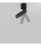 Maytoni Focus T Lampa Sufitowa LED 6W 280lm 3000K Black C141CL-L125-6W3K-B Maytoni Focus T Lampa Sufitowa LED 6W 280lm 3000K Black C141CL-L125-6W3K-B