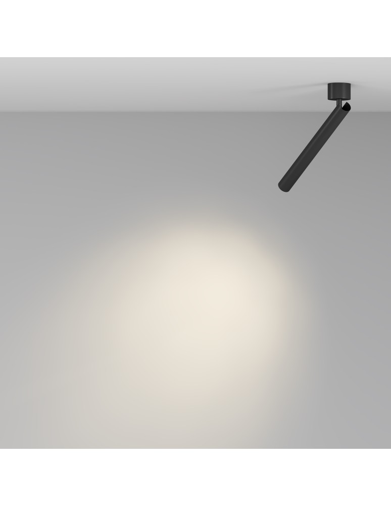 Maytoni Focus T Lampa Sufitowa LED 6W 270lm 3000K Black C141CL-L300-6W3K-B Maytoni Focus T Lampa Sufitowa LED 6W 270lm 3000K Black C141CL-L300-6W3K-B