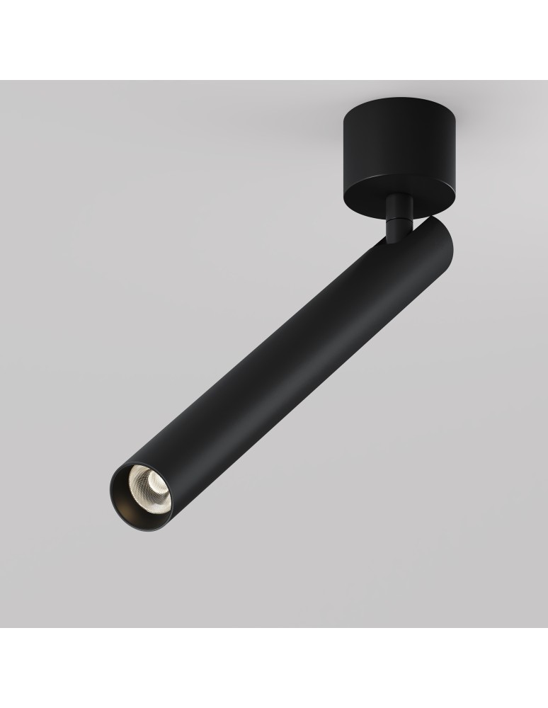 Maytoni Focus T Lampa Sufitowa LED 6W 270lm 3000K Black C141CL-L300-6W3K-B Maytoni Focus T Lampa Sufitowa LED 6W 270lm 3000K Black C141CL-L300-6W3K-B