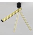 Lampy sufitowe regulowane - spoty - Maytoni Focus T Lampa Sufitowa LED 6W 280lm 3000K Black and brass C141CL-L300-6W3K-BBS - product 5