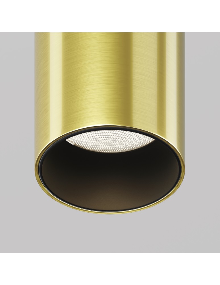 Maytoni Focus T Reflektor Podtynkowy LED 6W 280lm 3000K Black and brass C141RS-L300-6W3K-BBS Maytoni Focus T Reflektor Podtynkowy LED 6W 280lm 3000K Black and brass C141RS-L300-6W3K-BBS