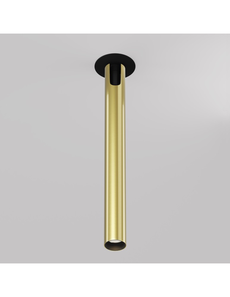 Maytoni Focus T Reflektor Podtynkowy LED 6W 280lm 3000K Black and brass C141RS-L300-6W3K-BBS Maytoni Focus T Reflektor Podtynkowy LED 6W 280lm 3000K Black and brass C141RS-L300-6W3K-BBS