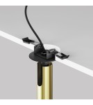 Maytoni Focus T Reflektor Podtynkowy LED 6W 280lm 3000K Black and brass C141RS-L300-6W3K-BBS Maytoni Focus T Reflektor Podtynkowy LED 6W 280lm 3000K Black and brass C141RS-L300-6W3K-BBS