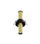 Maytoni Focus T Reflektor Podtynkowy LED 7W 460lm 3000K Black and brass C140RS-L200-7W3K-BBS Maytoni Focus T Reflektor Podtynkowy LED 7W 460lm 3000K Black and brass C140RS-L200-7W3K-BBS