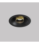 Maytoni Focus T Reflektor Podtynkowy LED 7W 460lm 3000K Black and brass C140RS-L200-7W3K-BBS Maytoni Focus T Reflektor Podtynkowy LED 7W 460lm 3000K Black and brass C140RS-L200-7W3K-BBS