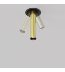 Maytoni Focus T Reflektor Podtynkowy LED 7W 460lm 3000K Black and brass C140RS-L200-7W3K-BBS Maytoni Focus T Reflektor Podtynkowy LED 7W 460lm 3000K Black and brass C140RS-L200-7W3K-BBS