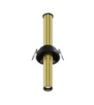 Reflektory wpuszczane w sufit - Maytoni Focus T Reflektor Podtynkowy LED 7W 460lm 3000K Black and brass C140RS-L300-7W3K-BBS - product 1