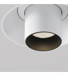 Maytoni Focus T Reflektor Podtynkowy Bezramkowy LED 7W 460lm 3000K Biały C140TRS-L300-7W3K-W Maytoni Focus T Reflektor Podtynkowy Bezramkowy LED 7W 460lm 3000K Biały C140TRS-L300-7W3K-W
