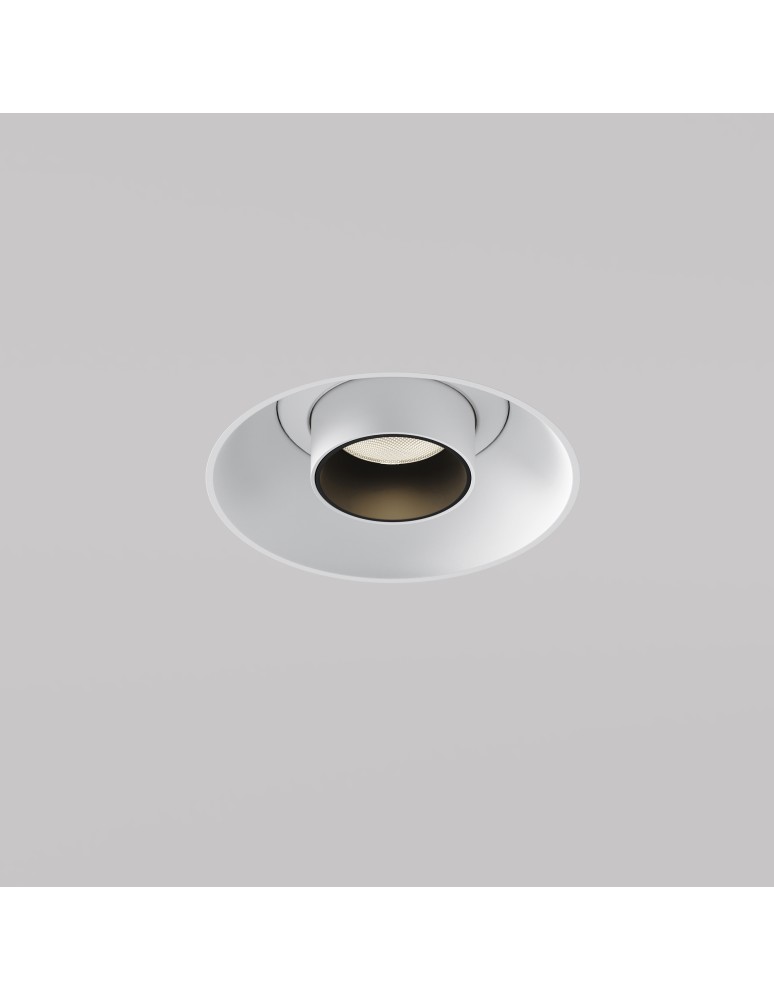 Maytoni Focus T Reflektor Podtynkowy Bezramkowy LED 7W 460lm 3000K Biały C140TRS-L300-7W3K-W Maytoni Focus T Reflektor Podtynkowy Bezramkowy LED 7W 460lm 3000K Biały C140TRS-L300-7W3K-W