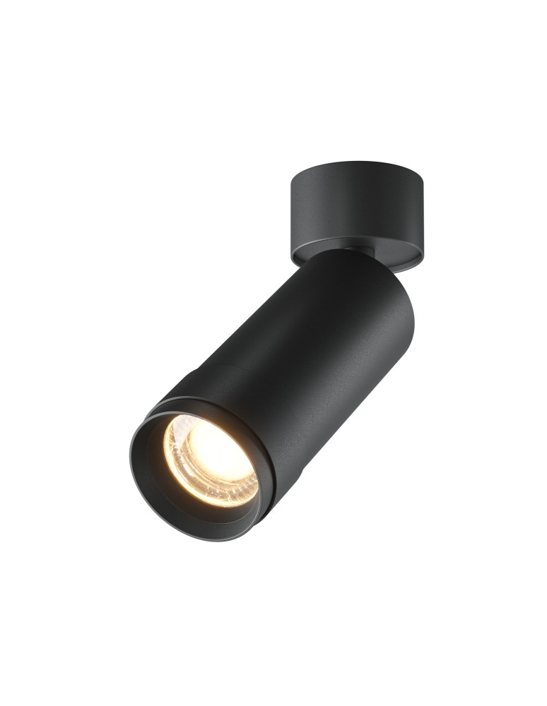Maytoni Focus Zoom Lampa Sufitowa LED 12W 790lm 3000K Black C055CL-L12W3K-Z-B Maytoni Focus Zoom Lampa Sufitowa LED 12W 790lm 3000K Black C055CL-L12W3K-Z-B