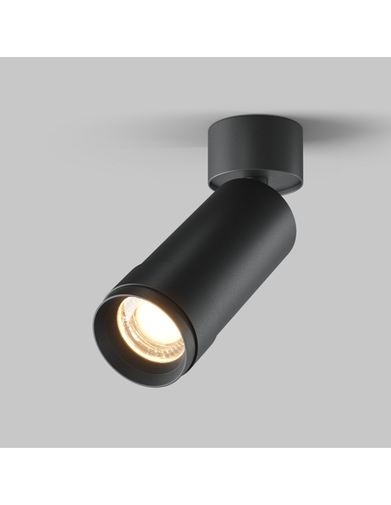 Maytoni Focus Zoom Lampa Sufitowa LED 12W 790lm 3000K Black C055CL-L12W3K-Z-B Maytoni Focus Zoom Lampa Sufitowa LED 12W 790lm 3000K Black C055CL-L12W3K-Z-B