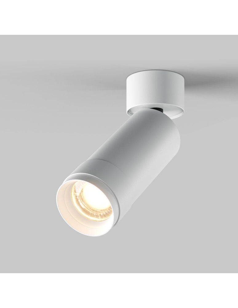 Maytoni Focus Zoom Lampa Sufitowa LED 12W 850lm 3000K Biały C055CL-L12W3K-Z-W Maytoni Focus Zoom Lampa Sufitowa LED 12W 850lm 3000K Biały C055CL-L12W3K-Z-W
