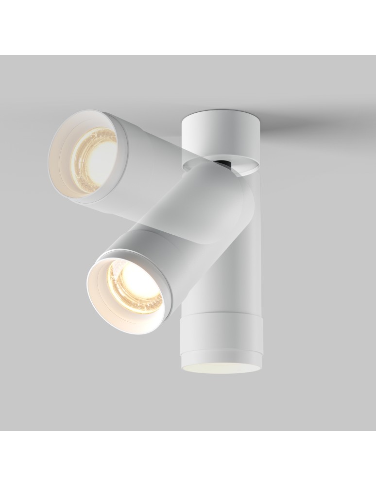 Maytoni Focus Zoom Lampa Sufitowa LED 12W 850lm 3000K Biały C055CL-L12W3K-Z-W Maytoni Focus Zoom Lampa Sufitowa LED 12W 850lm 3000K Biały C055CL-L12W3K-Z-W
