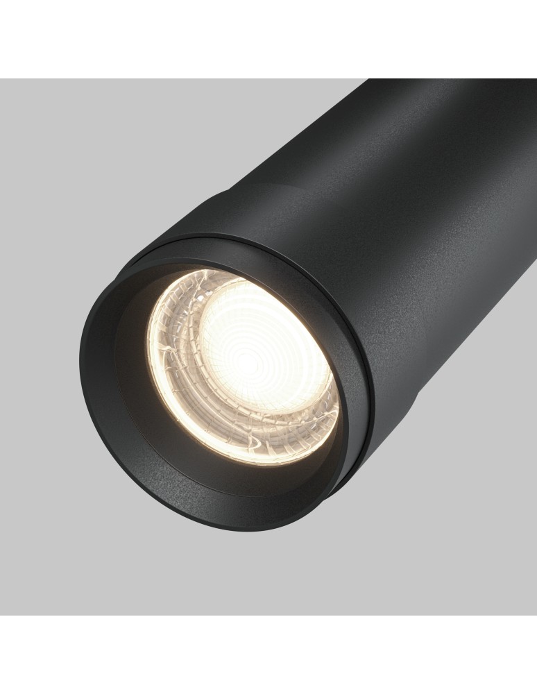 Maytoni Focus Zoom Lampa Sufitowa LED 12W 890lm 4000K Black C055CL-L12W4K-Z-B
