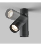 Lampy sufitowe regulowane - spoty - Maytoni Focus Zoom Lampa Sufitowa LED 12W 890lm 4000K Black C055CL-L12W4K-Z-B - product 5