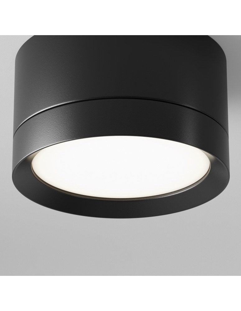 Maytoni Hoop Lampa Sufitowa 1xGX53 15W Black C086CL-GX53-SRD-B Maytoni Hoop Lampa Sufitowa 1xGX53 15W Black C086CL-GX53-SRD-B