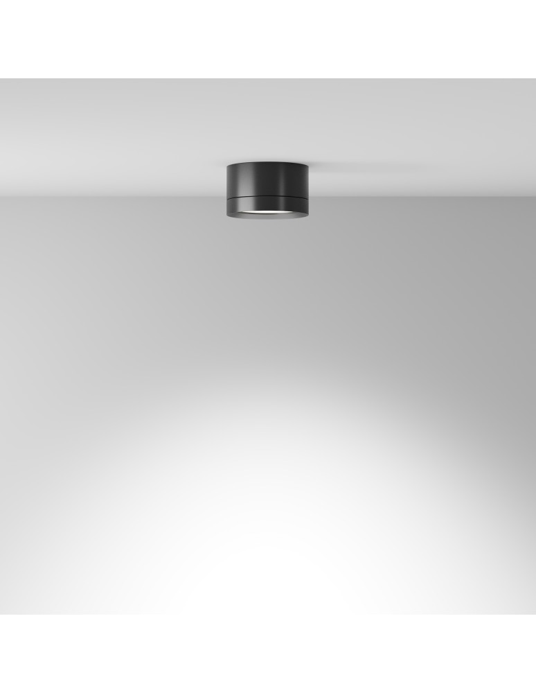 Maytoni Hoop Lampa Sufitowa 1xGX53 15W Black C086CL-GX53-SRD-B Maytoni Hoop Lampa Sufitowa 1xGX53 15W Black C086CL-GX53-SRD-B