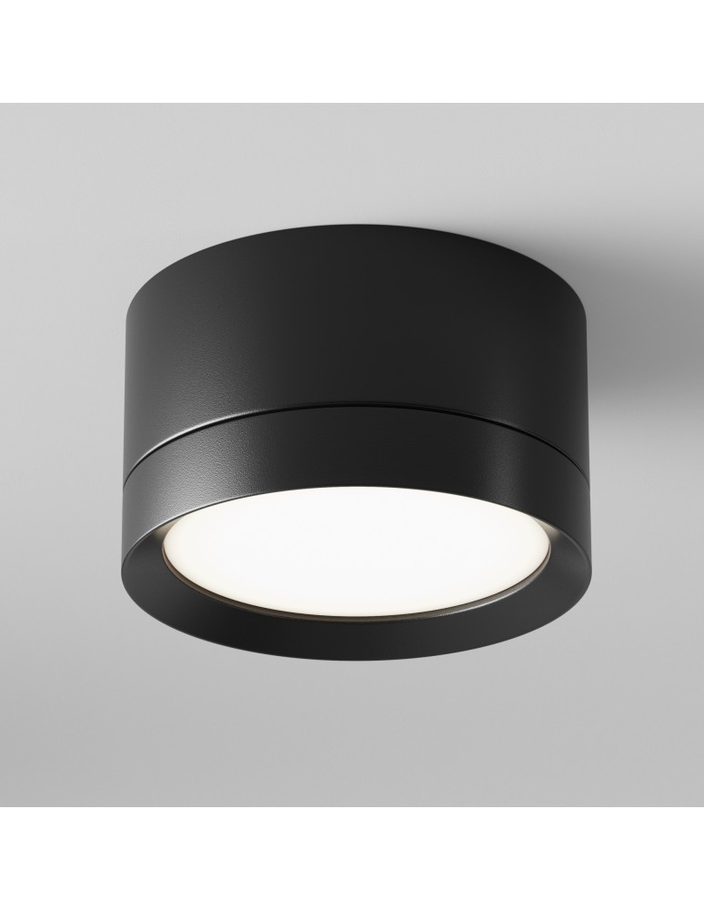 Maytoni Hoop Lampa Sufitowa 1xGX53 15W Black C086CL-GX53-SRD-B Maytoni Hoop Lampa Sufitowa 1xGX53 15W Black C086CL-GX53-SRD-B