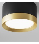 Maytoni Hoop Lampa Sufitowa 1xGX53 15W Czarny, Złoty C086CL-GX53-SRD-BG Maytoni Hoop Lampa Sufitowa 1xGX53 15W Czarny, Złoty C086CL-GX53-SRD-BG