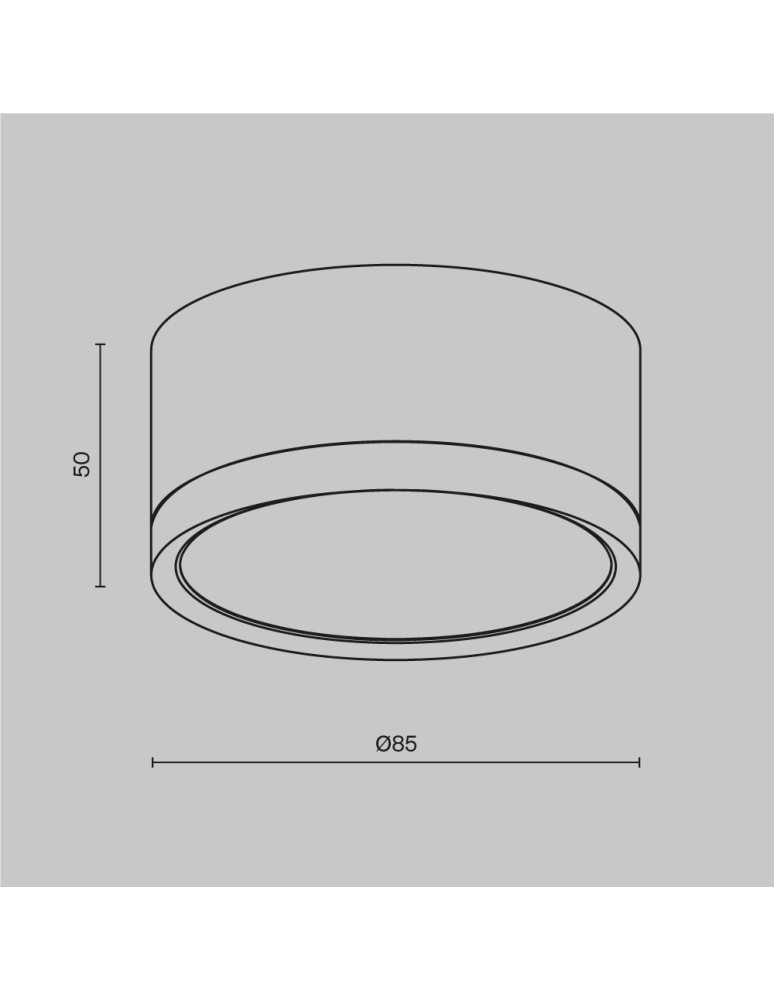 Maytoni Hoop Lampa Sufitowa 1xGX53 15W Czarny, Złoty C086CL-GX53-SRD-BG Maytoni Hoop Lampa Sufitowa 1xGX53 15W Czarny, Złoty C086CL-GX53-SRD-BG