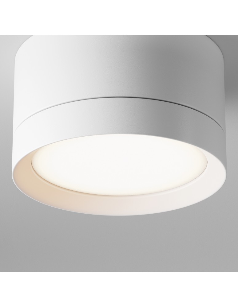 Maytoni Hoop Lampa Sufitowa 1xGX53 15W Biały C086CL-GX53-SRD-W Maytoni Hoop Lampa Sufitowa 1xGX53 15W Biały C086CL-GX53-SRD-W
