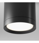 Oprawy sufitowe na wymienne źródło światła - Maytoni Hoop Lampa Sufitowa 1xGX53 15W Black C086CM-GX53-MRD-B - product 2