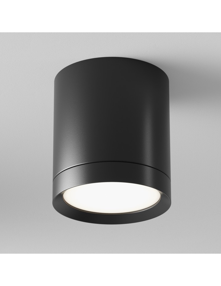 Maytoni Hoop Lampa Sufitowa 1xGX53 15W Black C086CM-GX53-MRD-B