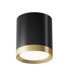 Maytoni Hoop Lampa Sufitowa 1xGX53 15W Czarny, Złoty C086CM-GX53-MRD-BG Maytoni Hoop Lampa Sufitowa 1xGX53 15W Czarny, Złoty C086CM-GX53-MRD-BG