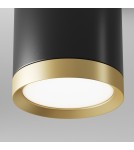 Maytoni Hoop Lampa Sufitowa 1xGX53 15W Czarny, Złoty C086CM-GX53-MRD-BG Maytoni Hoop Lampa Sufitowa 1xGX53 15W Czarny, Złoty C086CM-GX53-MRD-BG