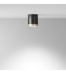 Maytoni Hoop Lampa Sufitowa 1xGX53 15W Czarny, Złoty C086CM-GX53-MRD-BG Maytoni Hoop Lampa Sufitowa 1xGX53 15W Czarny, Złoty C086CM-GX53-MRD-BG