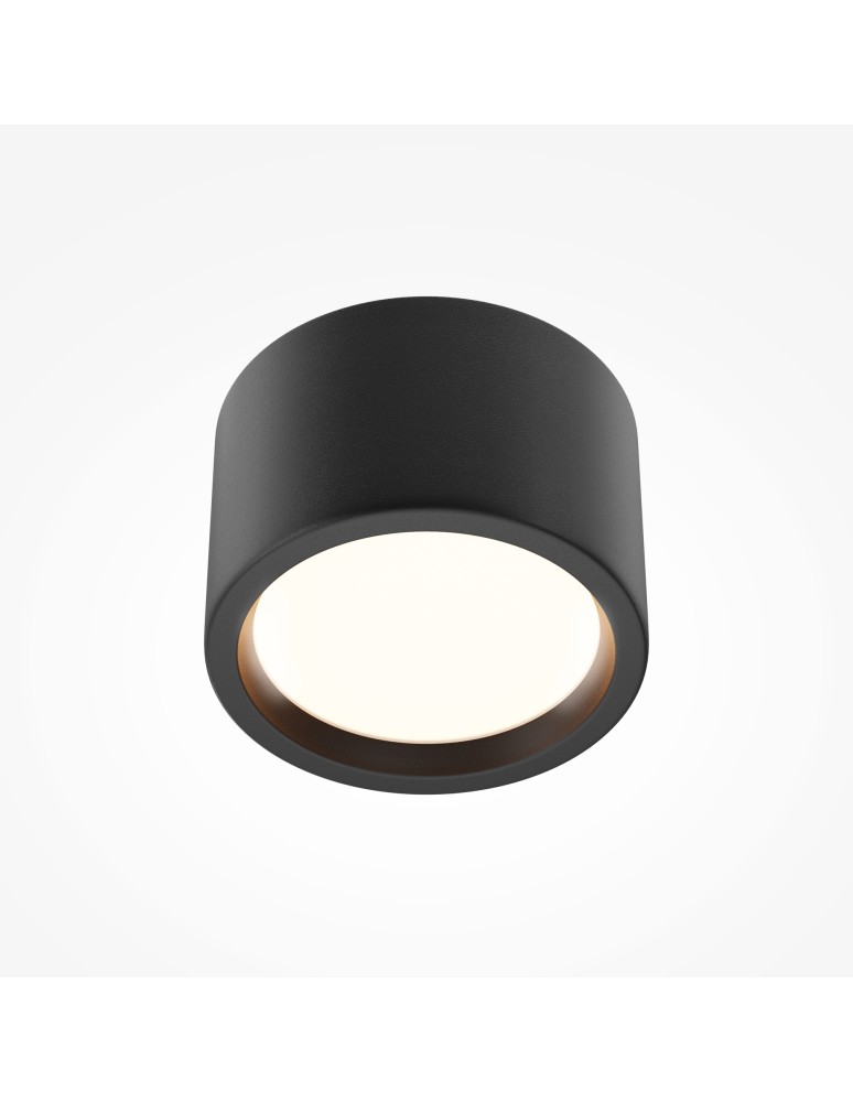 Maytoni Hydra Lampa Sufitowa LED 10W 600lm 3000K IP44 Black C090CL-10W3K-B Maytoni Hydra Lampa Sufitowa LED 10W 600lm 3000K IP44 Black C090CL-10W3K-B