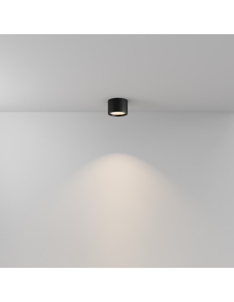 Maytoni Hydra Lampa Sufitowa LED 10W 600lm 3000K IP44 Black C090CL-10W3K-B Maytoni Hydra Lampa Sufitowa LED 10W 600lm 3000K IP44 Black C090CL-10W3K-B
